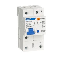 Выключатель автоматический дифференциального тока NXBLE-125 1P+N 80A, х-ка C 30mA, электронный тип AС, х-ка С, 10kA (R)  820476  CHINT