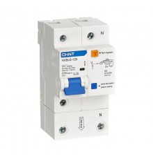 Выключатель автоматический дифференциального тока NXBLE-125 1P+N 63A, х-ка C 300mA, электронный тип AС, х-ка С, 10kA (R)  820506  CHINT
