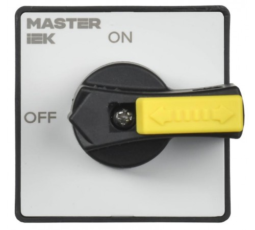 Переключатель кулачковый стандартная рукоятка 16А схема 273  MI-CS10-016-273  IEK