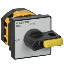 Переключатель кулачковый стандартная рукоятка 10А схема 10  MI-CS10-010-010  IEK