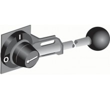 Ручка управления YASDA35 усиленная стальная для рубильников типаOT1000..2500 установки на дверь IP65 c cимволами I-O  1SCA104400R1001  ABB