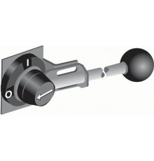 Ручка управления YASDA35 усиленная стальная для рубильников типаOT1000..2500 установки на дверь IP65 c cимволами I-O  1SCA104400R1001  ABB