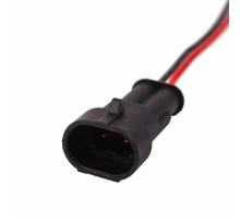 DJ7021-1.5-11 автомобильный разъем штекер с проводом 20 см  16-0302-9  REXANT