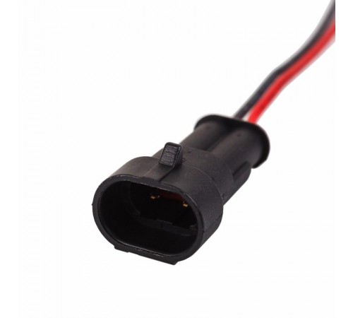 DJ7021-1.5-11 автомобильный разъем штекер с проводом 20 см  16-0302-9  REXANT