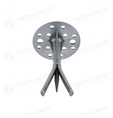 Дюбель для теплоизоляции с пласт. гвоздём (IZO) 10х100 (1000 шт) - накл. ( 13,075 кг)  124884  Tech-KREP