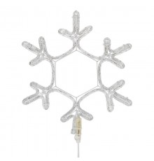 Фигура Снежинка цвет свечения синий, размер 45х38 см  501-363  NEON-NIGHT