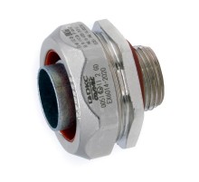 Взрывозащищенная Ex e муфта металлорукав-коробка. DN50 мм. M63х1,5.Ник. латунь. IP66/67  EX6014-6350  DKC