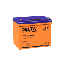 Акумуляторная батарея UPS серии DTM 1275 L 12В/75Ач  DTM 1275 L  DELTA