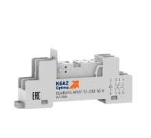 Розетка для реле OptiRel G RR97-72-230-10-V  281177  КЭАЗ
