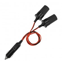 Разветвитель автоприкуривателя 2 гнезда шнур  16-0222  REXANT