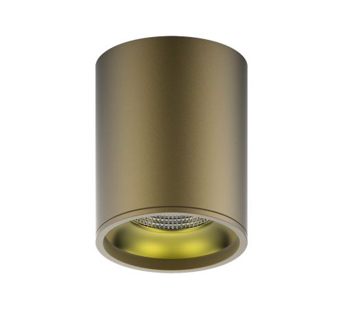 Светильник светодиодный декоративный бытовой HD001 12W (кофе золото) 3000K 79x100мм  HD001  Gauss