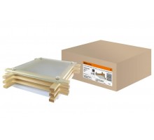 Светильник для ЖКХ невлагозащищенный декоративный под лампу НПБ 01-2х60-111 УХЛ4 "Бонсай-1" сосна 2х60Вт IP20 (330х330х85)  SQ0303-0401  TDM