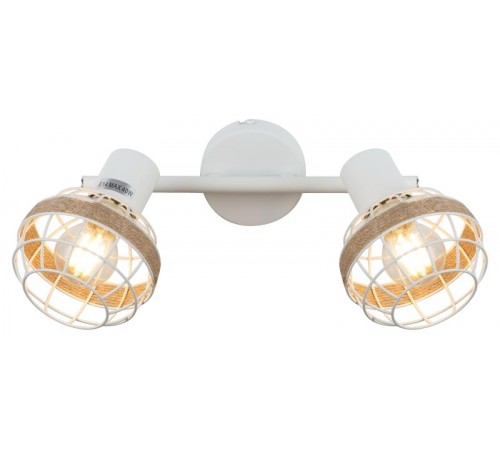 Светильник настенно-потолочный спот Anselma 7034-702 2 x E14 40 Вт поворотный  Б0051975  Rivoli