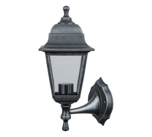 Светильник садово-парковый NOF-PG30-004-IP44-E27 (4 грани черный под серебро)  80491   Navigator