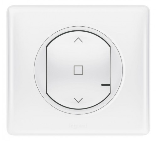 Выключатель рольставней Умный Celiane 500В.А 230В рамка бел. глянец; бел. Netatmo  067726  Legrand