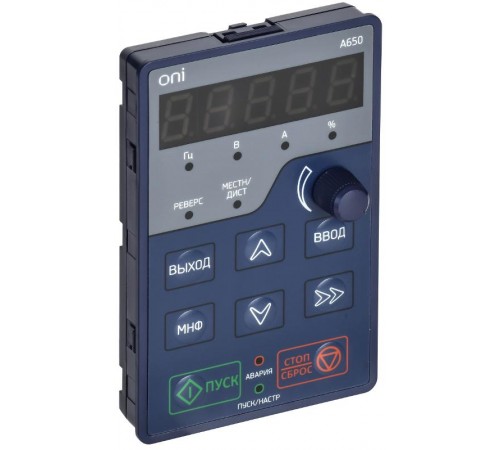 Пульт управления большой ПЧ A650  EC-A650M-LEDB  ONI