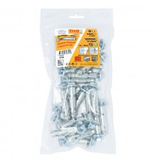 Анкер с болтом 8.8 DX ZN М8/10 (25 шт) - пакет  147588  Tecfi