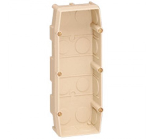 Mosaic Коробка Superbox 3 поста, глубина 40мм  089127  Legrand