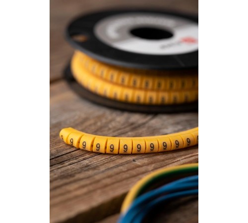 Маркер-кабельный 6,0кв.мм "9" (500шт.) (ЕС-3) EKF PROxima  plc-KM-6-9  EKF