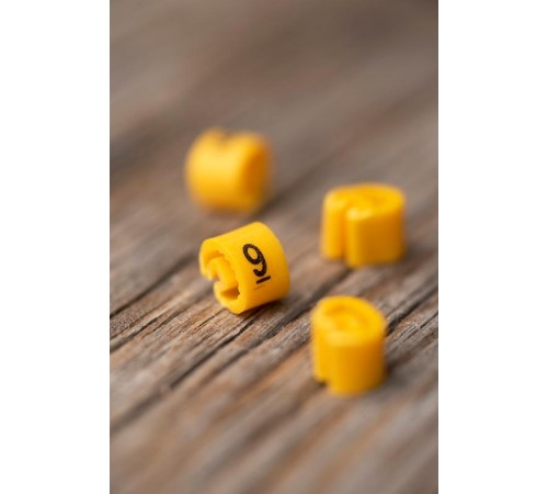 Маркер-кабельный 6,0кв.мм "9" (500шт.) (ЕС-3) EKF PROxima  plc-KM-6-9  EKF