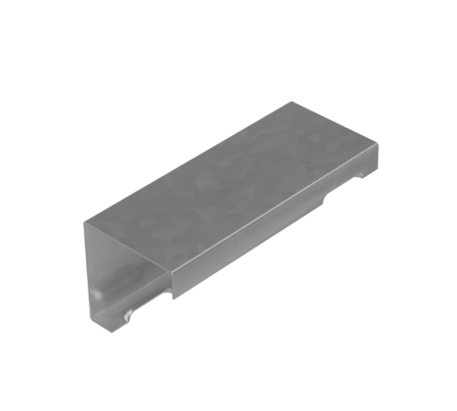 Крышка поворота лотка по оси по часовой стрелке 50 мм "ПЛЮС"  KPORplus50  КМ - профиль