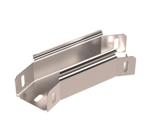 Угол горизонтальный 45 градусов Стандарт INOX (AISI 409) 50х50  PR16.3463  Промрукав