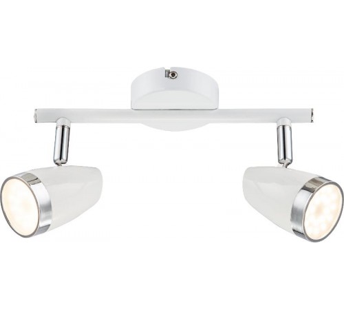 Светильник настенно-потолочный спот Kelly 6155-702 светодиодный LED 2 х 4 Вт 3200К поворотный  Б0054683  Rivoli