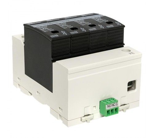 Устройство защиты от импульсных перенапряжений Т1+Т2; Iimp-12,5kA; In-20kA; Uc-275В; 4+0 EKF PROxima  OV12-4-504  EKF