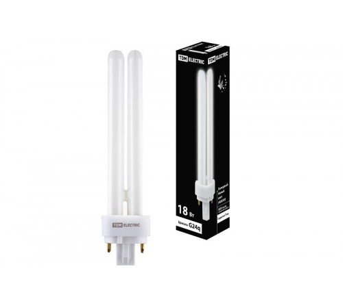 Лампа энергосберегающая КЛЛ 18Вт G24q-2 842 U образная PD  SQ0323-0090  TDM
