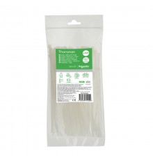 СТЯЖКА КАБЕЛЬНАЯ 200х4.8 БЕЛАЯ (100шт)