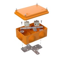 Коробка огнестойкая для о/п 40-0340-FR6.0-4 Е15-Е120 120х80х50 IP55  4p, 6.0 мм.кв. 40-0340-FR6.0-4  Промрукав
