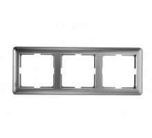 W59 Матовый хром Рамка 3-ая  KD-3-58  SE