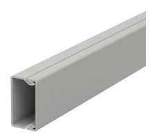 Мини-канал WDK с крышкой 20x35x2000 мм (высота борта 20 мм, крышка 35 мм) ПВХ серый RAL 7030  6026362  OBO Bettermann