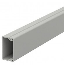 Мини-канал WDK с крышкой 20x35x2000 мм (высота борта 20 мм, крышка 35 мм) ПВХ серый RAL 7030  6026362  OBO Bettermann