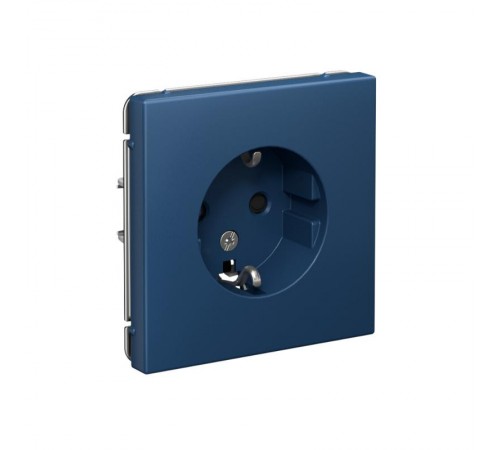 ArtGallery Аквамарин Розетка с заземлением, со шторками, 16А, механизм  GAL001145  SE