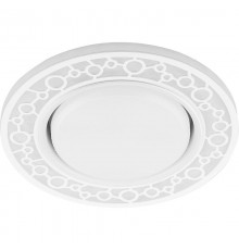 Светильник потолочный встраиваемый под лампу GX53 CD9902 20LED*2835 SMD 4000K, 15W GX53, без лампы, белый  32938  FERON