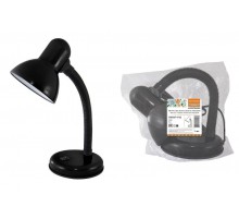 Светильник настольный на основании 40Вт, E27, черный, (мягкая упак.) Народный  SQ0337-0122  TDM