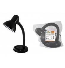 Светильник настольный на основании 40Вт, E27, черный, (мягкая упак.) Народный  SQ0337-0122  TDM