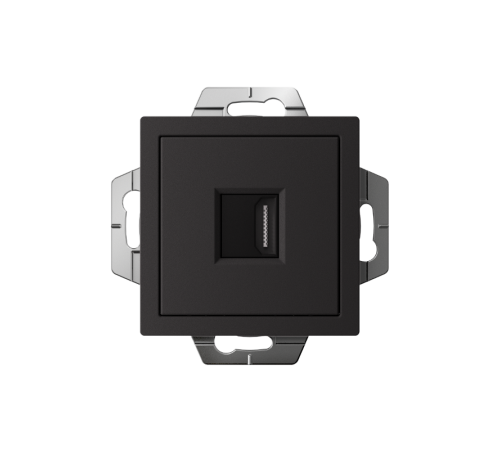 AtlasDesign Карбон Розетка HDMI, тип А-А, механизм  ATN001080  SE