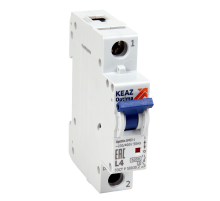 Выключатель автоматический однополюсный  OptiDin BM63-1K25-УХЛ3-РЕГ  280284  КЭАЗ