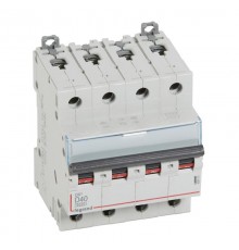 Выключатель автоматический четырехполюсный DX3 6000 40А D 10кА  408151  Legrand