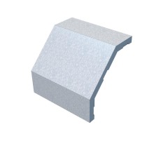 Крышка внешнего вертикального угла 90х400(80/100)  KVL90*400(80/100)  Км-профиль