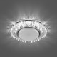 Светильник потолочный встраиваемый под лампу GX53 CD4025 20LED*2835 SMD 4000K, 15W GX53, без лампы, прозрачный, хром  29539  FERON