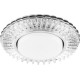 Светильник потолочный встраиваемый под лампу GX53 CD4025 20LED*2835 SMD 4000K, 15W GX53, без лампы, прозрачный, хром  29539  FERON
