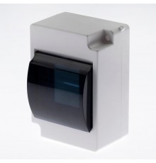 Бокс пластиковый навесной КМПн 2/4 с прозрачной крышкой (28/560)  Б0051471  ЭРА