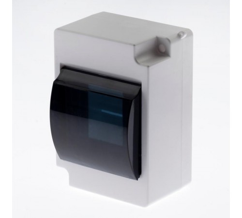 Бокс пластиковый навесной КМПн 2/4 с прозрачной крышкой (28/560)  Б0051471  ЭРА