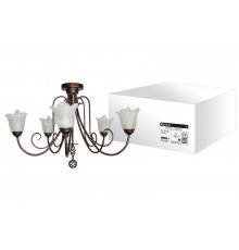 Люстра НПБ 11-22 Соната 5х40Вт ЛН Е14 антик с медью  SQ0370-0016  TDM