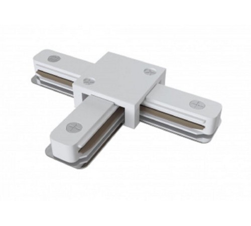 Коннектор TR-1PA-СT-WH T-образный для однофазного шинопровода белый  Б0054467  ЭРА