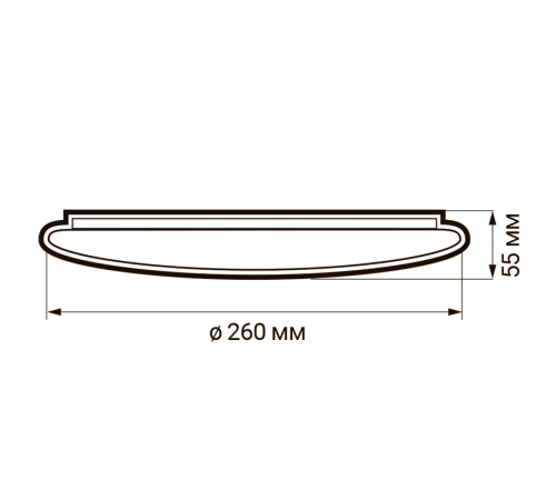 Светильник светодиодный декоративный бытовой PPB STARWAY-2 24w 4000K IP20 D260*55  .5025479  Jazzway