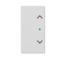 ABB Levit Серый Клавиша 2-ая с символом жалюзи free@home  6220H-A02002 16  2CHH622002A4016  ABB